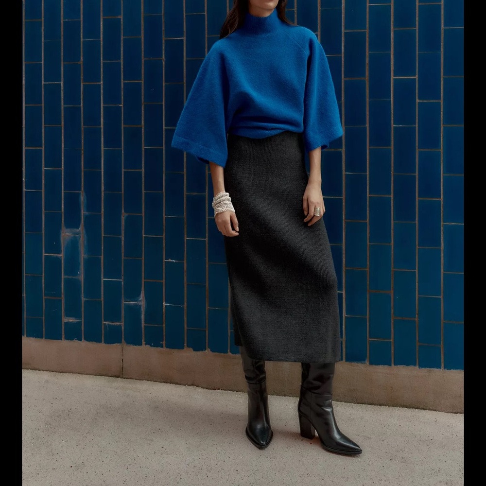 Zara Blue Women's Sweater